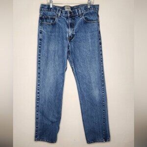 Schmidt Workwear  Carpenter Denim Blue straight leg Jeans 100% Cotton size 36x36